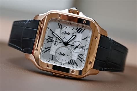 cartier santos 29x41|santos de cartier chronograph watch.